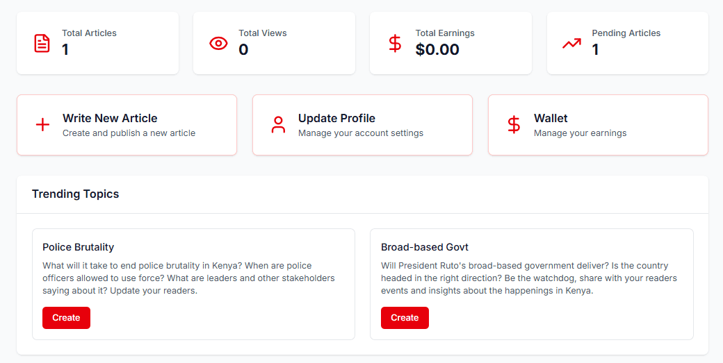POSTPAY Hub Dashboard Mockup